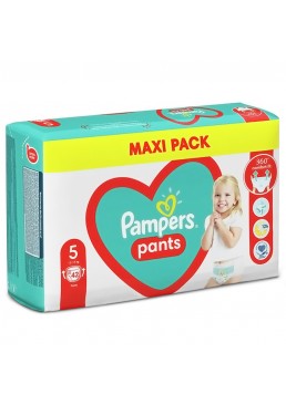 Підгузки-трусики дитячі Pampers Pants, розмір 5 (12–17 кг), 42 шт